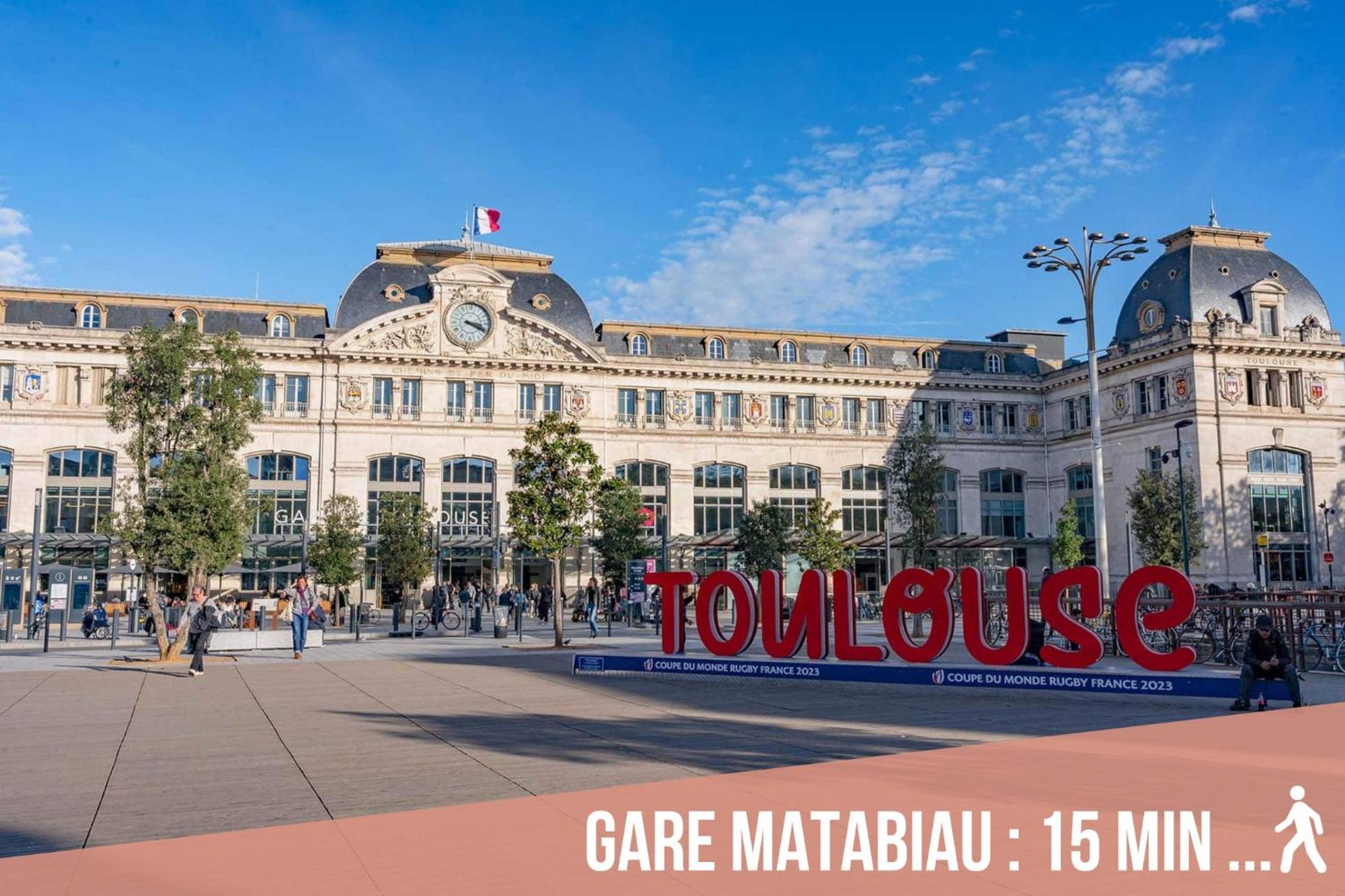 شقة Chartreuse, Clim, Parking, Terrasse Au Calme تولوز المظهر الخارجي الصورة
